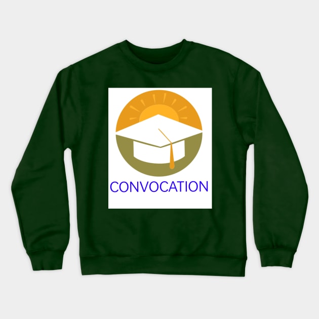 Convocation Crewneck Sweatshirt by RJSTORE